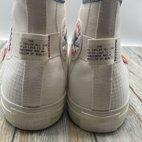 Converse Chuck Taylor All Star Logo Tag Hightop Sneaker Shoes Size 11 - Picture 8 of 16